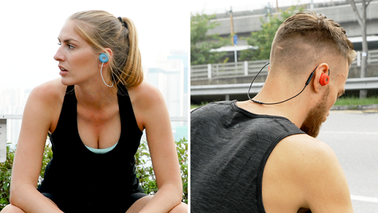 Ecouteurs sport adaptés la forme de vos oreilles