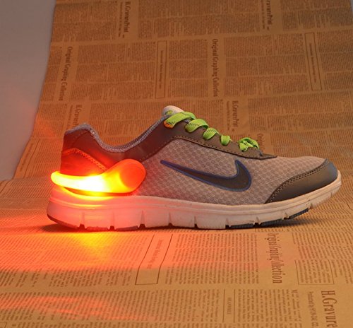 Courir le soir : lampe pour chaussure